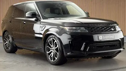Used Land Rover Range Rover Sport Autobiography Dynamic 525 HP (386 kW) 2019 Santorini black SUV