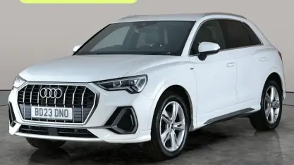 Used Audi Q3 S-Line 150 HP (110 kW) 2023 White SUV