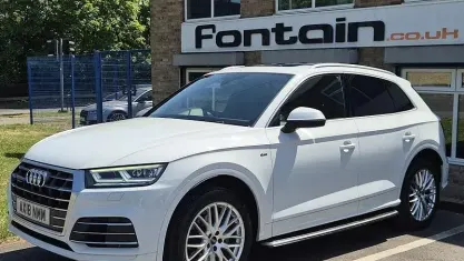 Begagnad Audi Q5 S-Line 252 HK (185 kW) 2018 Vit SUV