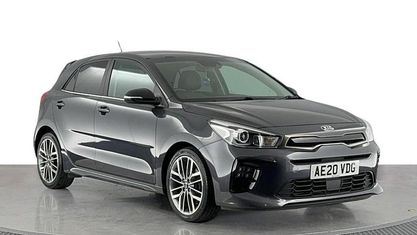 Usado Kia Rio GT-Line 120 HP (88 kW) 2020 Cinzento Citadino