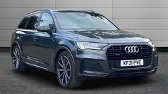 Grey Used 2021 Audi Q7 Black Edition SUV | £43,795 (Fair price)