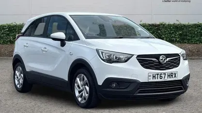 Used Vauxhall Crossland X 82 HP (60 kW) 2018 White SUV