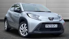 Silver Used 2023 Toyota Aygo PURE Hatchback | £14,995 (Fair price)