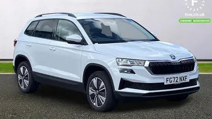 Used Skoda Karoq SE Drive 116 HP (85 kW) 2022 White SUV