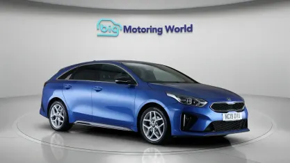 Used Kia ProCeed GT-Line 136 HP (100 kW) 2019 Blue Estate