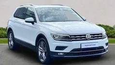 White Used 2018 VW Tiguan SEL SUV | £15,127 (Fair price)