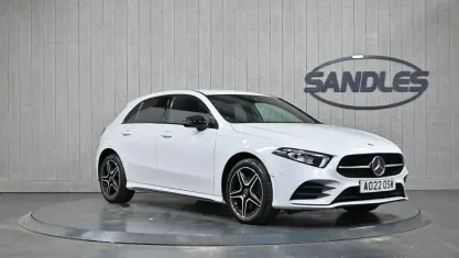 Used Mercedes A250 Executive 218 HP (160 kW) 2022 White Hatchback