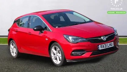 Used Vauxhall Astra SRi 145 HP (106 kW) 2021 Red Hatchback