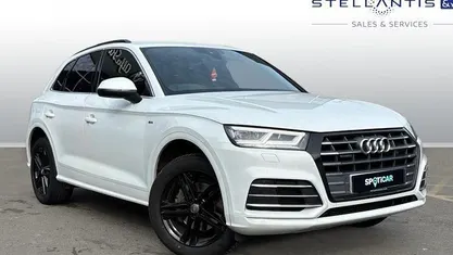 Used Audi Q5 S-Line 245 HP (180 kW) 2020 White SUV