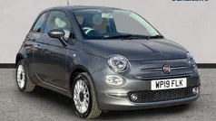 Grey Used 2019 Fiat 500 Lounge Hatchback | £6,932 (Fair price)