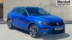 Blue Used 2019 VW T-Roc R-line SUV | £20,524 (Fair price)