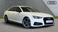 Ibis white, solid Used 2019 Audi A4 Black Edition Sedan | £17,695 (Fair price)