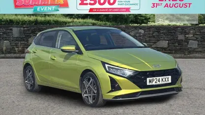 Used Hyundai i20 Ultimate 101 HP (74 kW) 2024 Green Hatchback