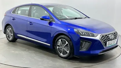 Used Hyundai Ioniq Premium 141 HP (103 kW) 2022 Blue Hatchback
