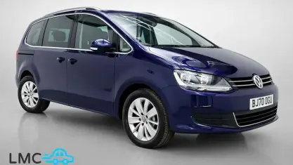 Used VW Sharan SE 150 HP (110 kW) 2020 Blue MPV