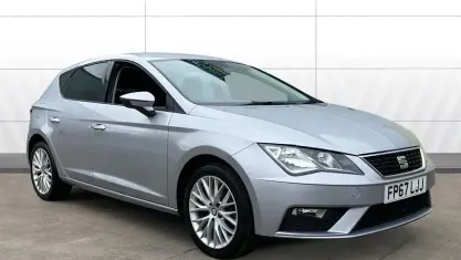 Begagnad Seat Leon SE Dynamic 110 HK (80 kW) 2017 Silver Halvkombi