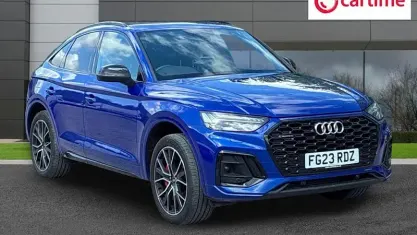 Used Audi Q5 Sportback Comfort 299 HP (219 kW) 2023 Blue SUV
