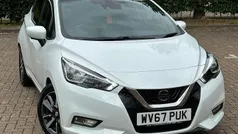 White Used 2017 Nissan Micra N-Connecta Hatchback | £6,495 (Fair price)