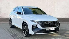White Used 2023 Hyundai Tucson N Line SUV | £25,712 (Fair price)