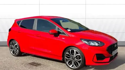 Used Ford Fiesta ST-Line X 101 HP (74 kW) 2023 Red Hatchback