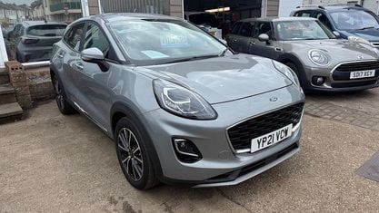 Second-hand Ford Puma Titanium 125 CP (91 kW) 2020 Argintiu SUV