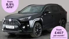 Black Used 2021 Toyota RAV4 Hybrid Edition SUV | £26,645 (Fair price)