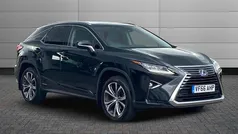 Black Used 2017 Lexus RX450h Luxury Line SUV | £19,395 (Fair price)