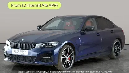 Blue Used 2021 BMW 330e M Sport Sedan | £21,409 (Fair price)