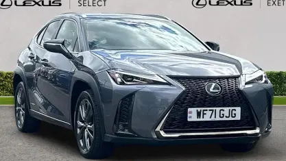 Used Lexus UX Sport Line 184 HP (135 kW) 2021 Mercury grey SUV