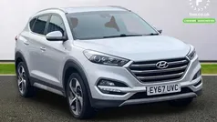 Silver Used 2017 Hyundai Tucson Edition SUV | £11,499 (Fair price)