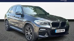 Grey Used 2018 BMW X3 M Sport SUV | £24,780 (Fair price)