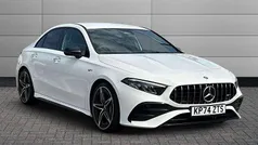 White Used 2024 Mercedes A35 AMG Premium Sedan | £38,195 (Fair price)