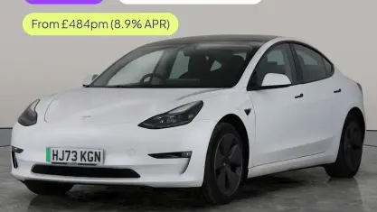 Used Tesla Model 3 Long Range RWD 208 kW (283 HP) 2023 White Sedan