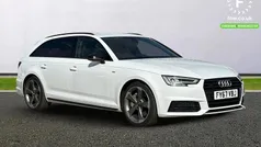 White Used 2017 Audi A4 Black Edition Estate | £18,599 (Expensive)