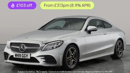 Used 2019 Mercedes C200 AMG line Coupe | £18,385 (Fair price)