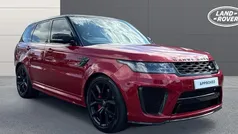 Red Used 2019 Land Rover Range Rover Sport SVR SUV | £42,495 (Fair price)