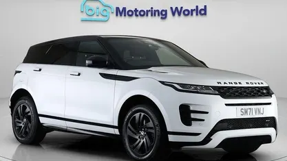 Begagnad Land Rover Range Rover evoque R-Dynamic 309 HK (227 kW) 2022 Vit SUV