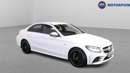 White Used 2020 Mercedes C43 AMG Edition Sedan | £30,449 (Fair price)