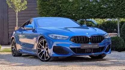 Used BMW 840 340 HP (250 kW) 2019 Blue Coupe