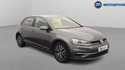 Used VW Golf VII SE 125 HP (91 kW) 2018 Grey Hatchback