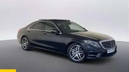 Used Mercedes S350 AMG line 258 HP (189 kW) 2017 Black Sedan