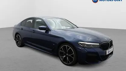 Used BMW 520 M Sport 190 HP (139 kW) 2022 Blue Sedan