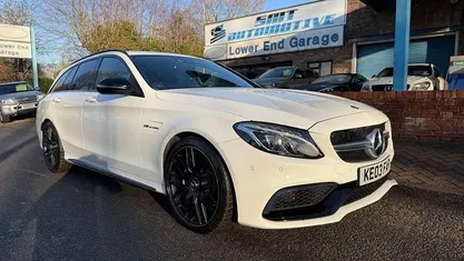 White Used 2017 Mercedes C63 AMG AMG Estate | £29,995 (Super price)