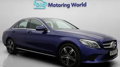 Blue Used 2019 Mercedes C300 Sedan | £14,900 (Super price)