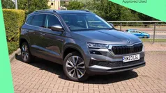 Graphite grey metallic Used 2023 Skoda Karoq SE L SUV | £21,995 (Fair price)