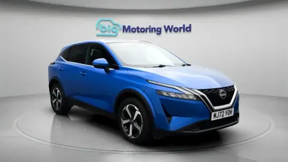 Used Nissan Qashqai N-Connecta 140 HP (102 kW) 2022 Blue SUV