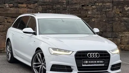 Used Audi A6 Black Edition 190 HP (139 kW) 2017 White Estate