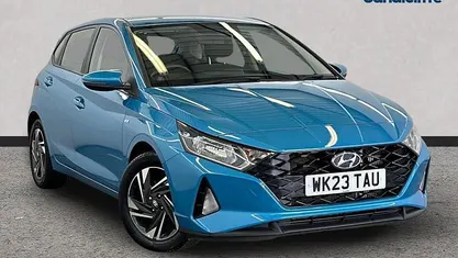 Used Hyundai i20 SE 101 HP (74 kW) 2023 Turquoise Hatchback