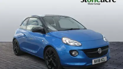 Used Vauxhall Adam 69 HP (50 kW) 2018 Blue Hatchback