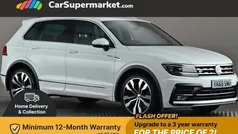 White Used 2019 VW Tiguan R-line SUV | £19,997 (Fair price)